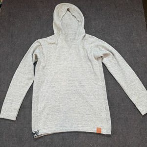 Light Gray Hooded Sweater - Women's Crew Neck